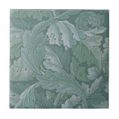 William Morris Acanthus Botanical Harmony Classic Fliese (Vorderseite)