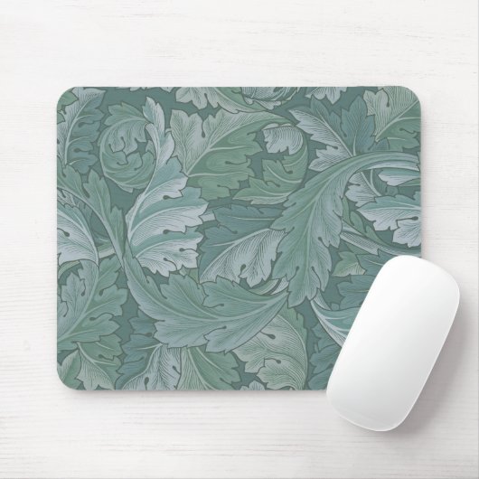 William Morris Acanthus Botanical Harmony Classic Mousepad (Mit Mouse)