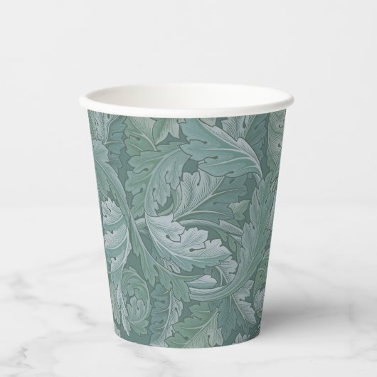 William Morris Acanthus Botanical Harmony Classic Pappbecher (Vorderseite)