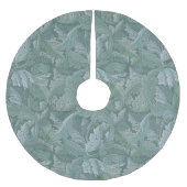 William Morris Acanthus Botanical Harmony Classic Polyester Weihnachtsbaumdecke (Vorderseite)