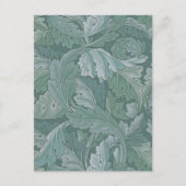 William Morris Acanthus Botanical Harmony Classic Postkarte (Vorderseite)