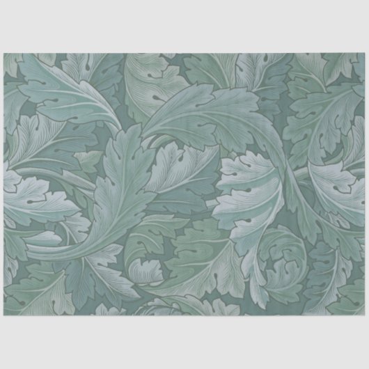 William Morris Acanthus Botanical Harmony Classic Seidenpapier (Vorderseite)