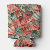William Morris Acanthus Botanical Red Green Dosenkühler (Rückseite)