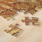 William Morris Acanthus Brown Autumn Leaves Puzzle (Seite)