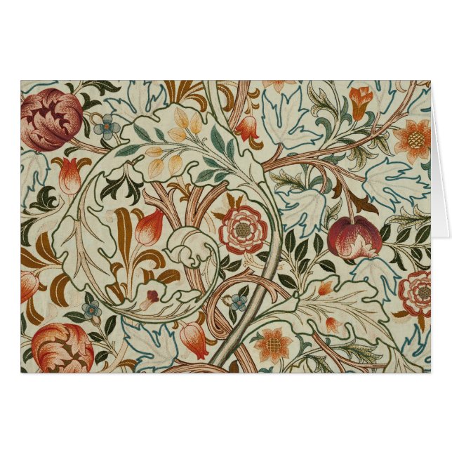 William Morris Acanthus Embroidery Muster (Vorderseite (Horizontal))