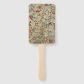 William Morris Acanthus Embroidery Muster Fächer (Rückseite)