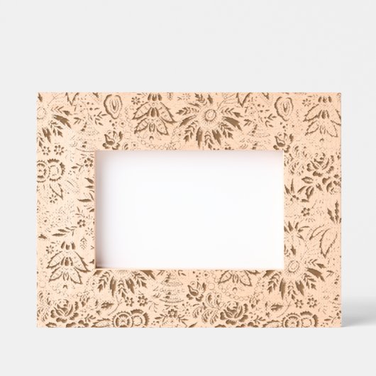 William Morris Acanthus Embroidery Muster Geätzte Rahmen (Vorderseite)