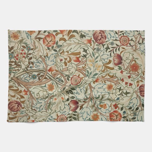 William Morris Acanthus Embroidery Muster Geschirrtuch (Horizontal)