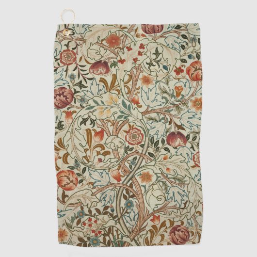 William Morris Acanthus Embroidery Muster Golfhandtuch (Vorderseite)