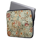 William Morris Acanthus Embroidery Muster Laptopschutzhülle (Vorderseite Links)