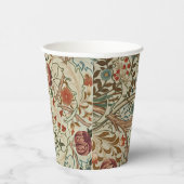 William Morris Acanthus Embroidery Muster Pappbecher (Rechts)