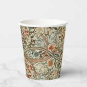 William Morris Acanthus Embroidery Muster Pappbecher (Vorderseite)
