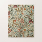 William Morris Acanthus Embroidery Muster Puzzle (Vertikal)