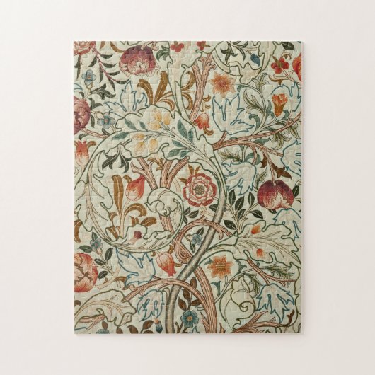 William Morris Acanthus Embroidery Muster Puzzle (Vertikal)
