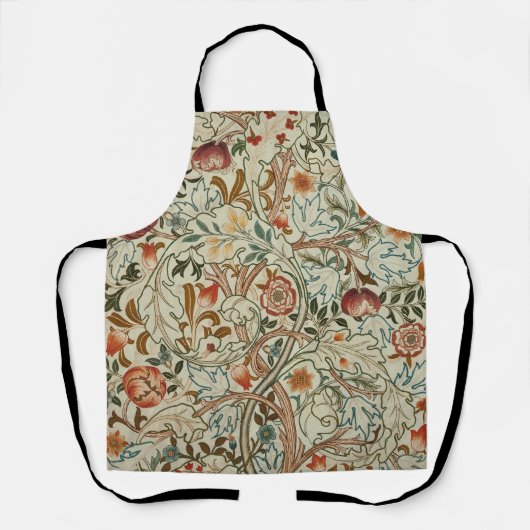 William Morris Acanthus Embroidery Muster Schürze (Vorderseite)