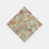 William Morris Acanthus Embroidery Muster Serviette (Ecke)