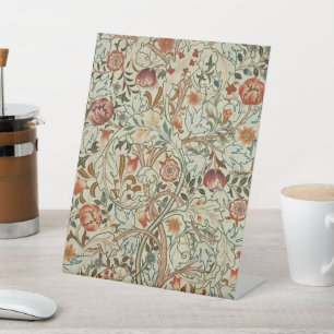 William Morris Acanthus Embroidery Muster Sockelschild