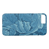 William Morris Acanthus in Blue Case-Mate iPhone Hülle (Rückseite (Horizontal))