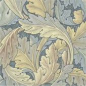 William Morris Acanthus Leaves Floral Art Nouvelle Aufkleber (Vorderseite)