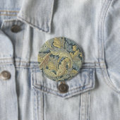 William Morris Acanthus Leaves Floral Art Nouvelle Button (Beispiel)