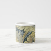 William Morris Acanthus Leaves Floral Art Nouvelle Espressotasse (Vorderseite)