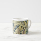 William Morris Acanthus Leaves Floral Art Nouvelle Espressotasse (Vorderseite Rechts)