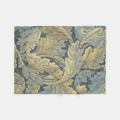William Morris Acanthus Leaves Floral Art Nouvelle Fleecedecke (Vorderseite (Horizontal))