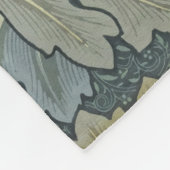 William Morris Acanthus Leaves Floral Art Nouvelle Fleecedecke (Ecke)