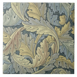 William Morris Acanthus Leaves Floral Art Nouvelle Fliese