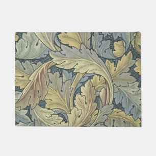 William Morris Acanthus Leaves Floral Art Nouvelle Fußmatte