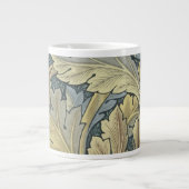 William Morris Acanthus Leaves Floral Art Nouvelle Jumbo-Tasse (Vorderseite)
