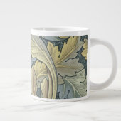 William Morris Acanthus Leaves Floral Art Nouvelle Jumbo-Tasse (Rechts)