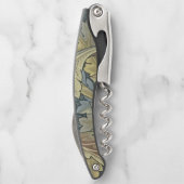 William Morris Acanthus Leaves Floral Art Nouvelle Kellnermesser (Rückseite)