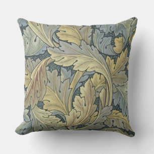 William Morris Acanthus Leaves Floral Art Nouvelle Kissen