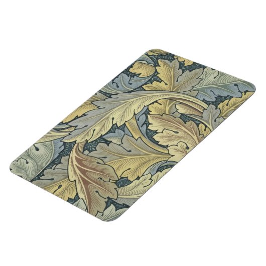 William Morris Acanthus Leaves Floral Art Nouvelle Magnet (Linke Seite)