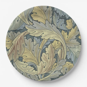 William Morris Acanthus Leaves Floral Art Nouvelle Pappteller