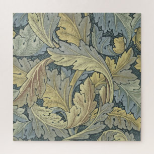 William Morris Acanthus Leaves Floral Art Nouvelle Puzzle