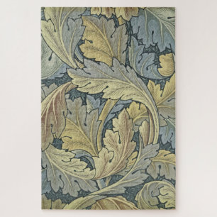 William Morris Acanthus Leaves Floral Art Nouvelle Puzzle