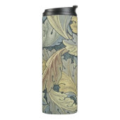 William Morris Acanthus Leaves Floral Art Nouvelle Thermosbecher (Nach links gedreht)