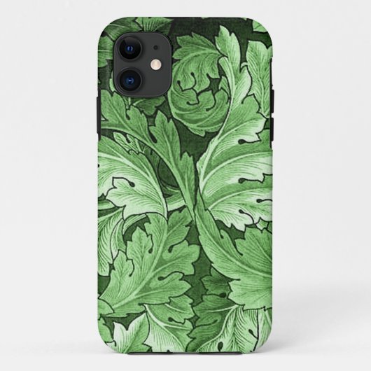 William Morris Acanthus Pattern Iphone Case (Rückseite)
