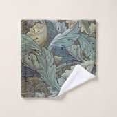 William Morris Acanthus Sage Blume Floral Botanic Badhandtuch Set (Waschlappen)