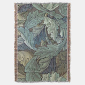 William Morris Acanthus Sage Blume Floral Botanic Decke (Vorderseite Vertikal)