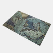 William Morris Acanthus Sage Blume Floral Botanic Fußmatte (Schrägansicht)