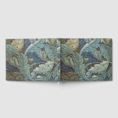 William Morris Acanthus Sage Blume Floral Botanic Gästebuch (Voll)