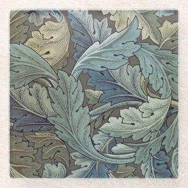 William Morris Acanthus Sage Blume Floral Botanic Glasuntersetzer