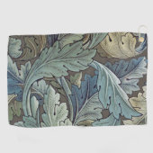 William Morris Acanthus Sage Blume Floral Botanic Golfhandtuch (Horizontal)