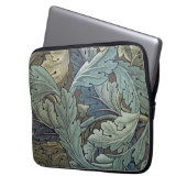 William Morris Acanthus Sage Blume Floral Botanic Laptopschutzhülle (Vorderseite Links)