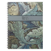 William Morris Acanthus Sage Blume Floral Botanic Notizblock (Vorderseite)