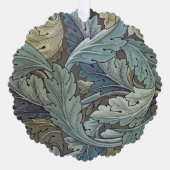 William Morris Acanthus Sage Blume Floral Botanic Ornament Karte (Vorderseite)
