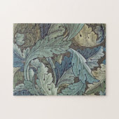 William Morris Acanthus Sage Blume Floral Botanic Puzzle (Horizontal)